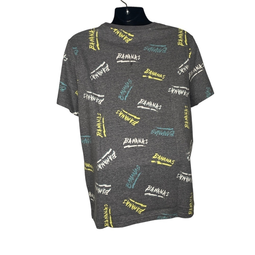 NWT Urban Pipeline ‘BANANAS’ Graphic Tree (Size:L, Color:Gray/Blue/Yellow) - Picture 2 of 3
